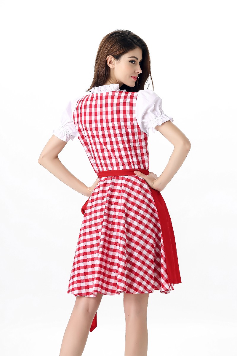 F1652 Red Beer Beauty Oktoberfest Womens Costume